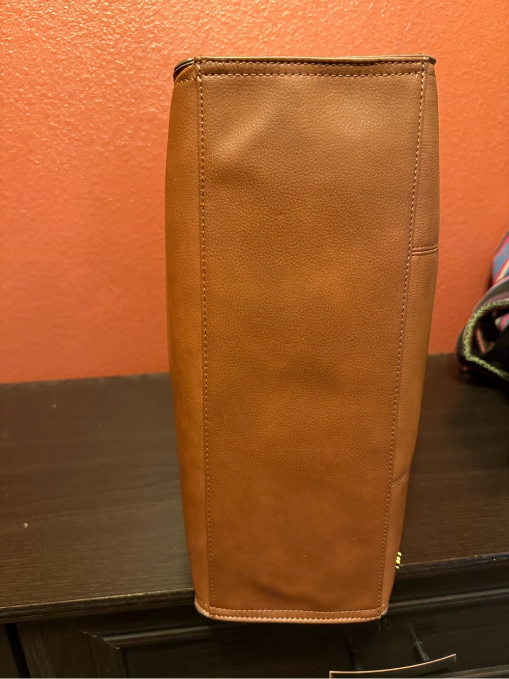 Lucky Brand Brown Leather Satchel Tote - Picture 9 of 9